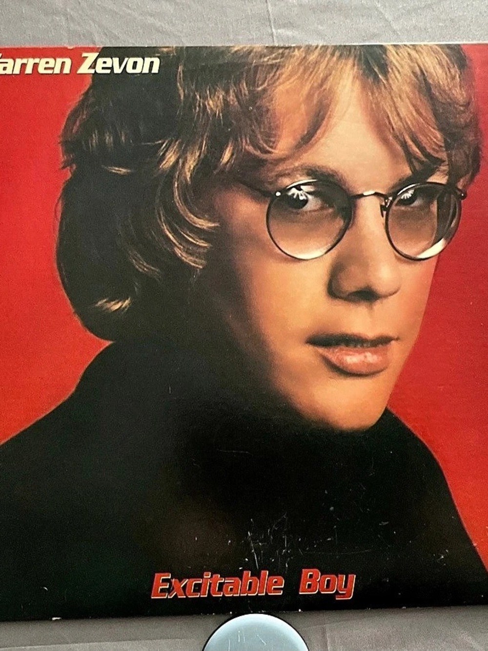 Warren Zevon - Excitable Boy Vinyl LP 1978 Asylum Records 6E-118 (PRC)
